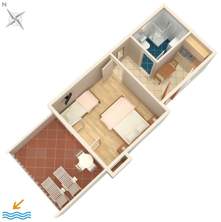 Apartments By The Sea Splitska, Brac - 2923 Postira Extérieur photo