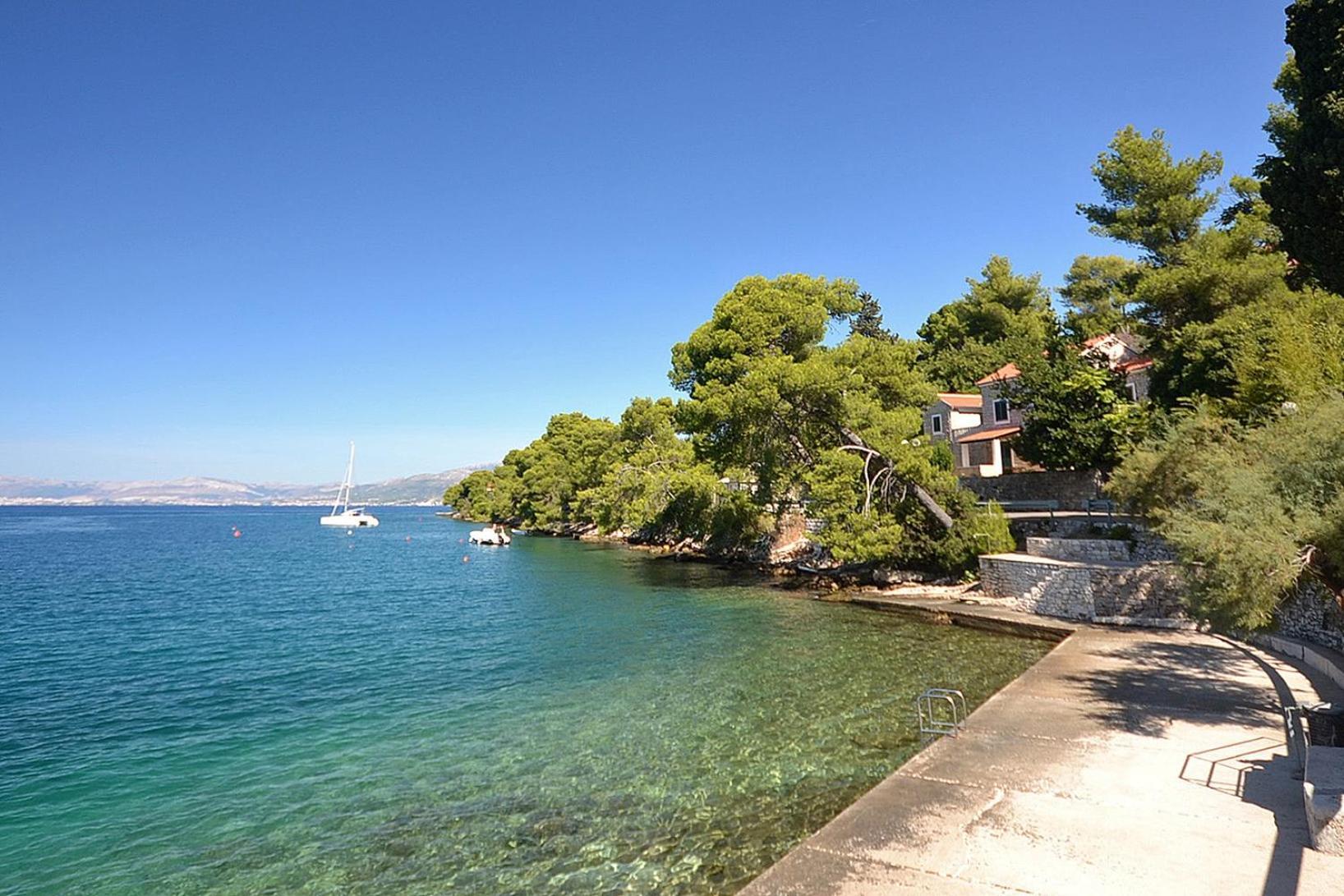 Apartments By The Sea Splitska, Brac - 2923 Postira Extérieur photo